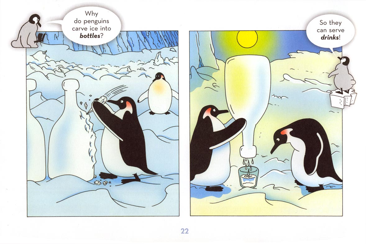 Goofy guide to penguins look inside