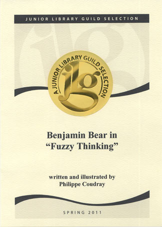 Junior Library Guild Selection Benjamin Bear 2011