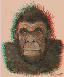 bigfoot anaglyph stereo 3d