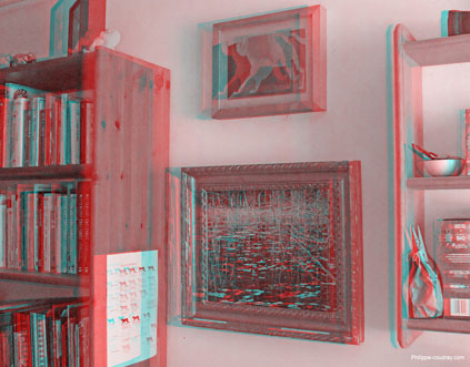 Photo 3D truque en anaglyphe